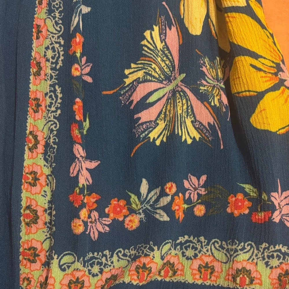 Free People Boho Floral Tunic NWT - Picture 5 of 10